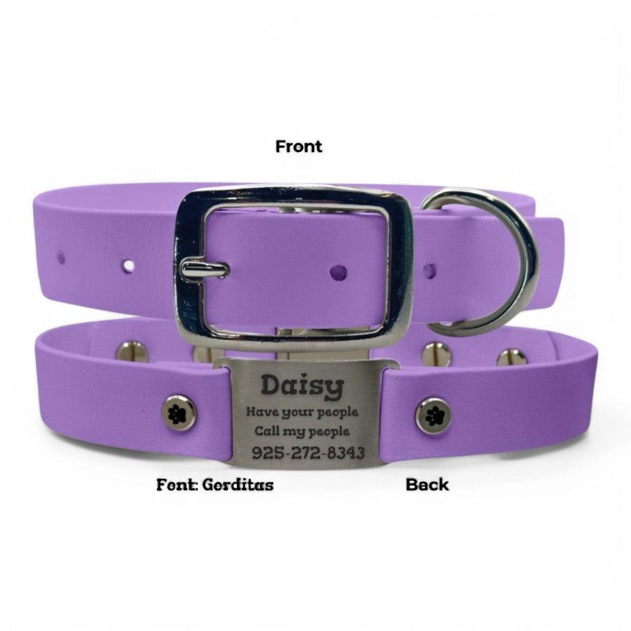 Personalized Dog Collar | Waterproof Buckle Collar - BFFGear