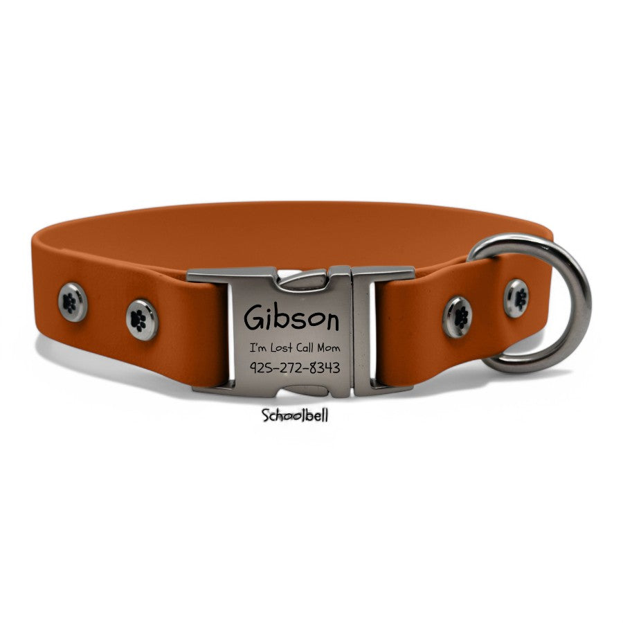 Personalized Dog Collar with Quick Release Buckle - BFFGear