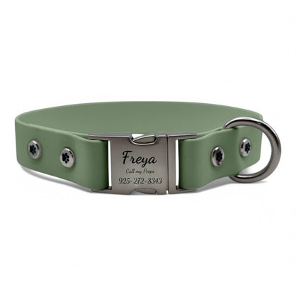 Personalized Dog Collar with Quick Release Buckle - BFFGear