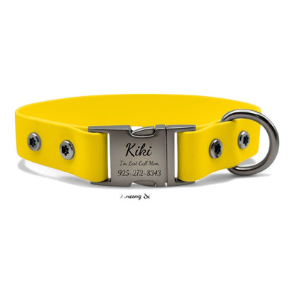 Personalized Dog Collar with Quick Release Buckle - BFFGear